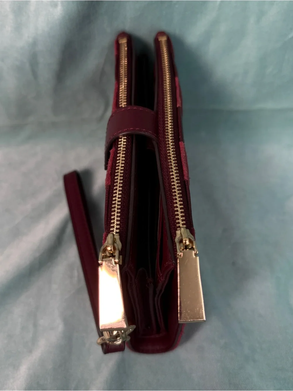 Michael Kors Adele Mixed-Media Smartphone Wallet